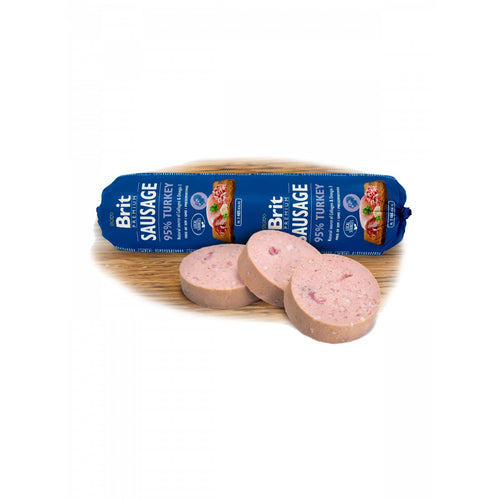 BRIT PREMIUM Kobasica s puretinom, 800g