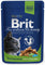 BRIT PREMIUM Komadići u umaku Sterilised, s piletinom, 100g