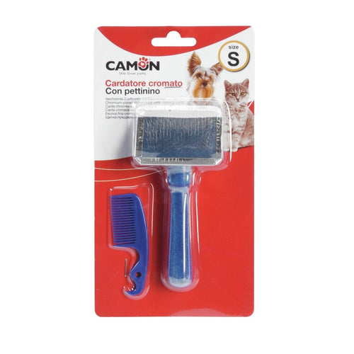 CAMON Cetka Slicker, kromirana, s cesljicem i drvenom drskom