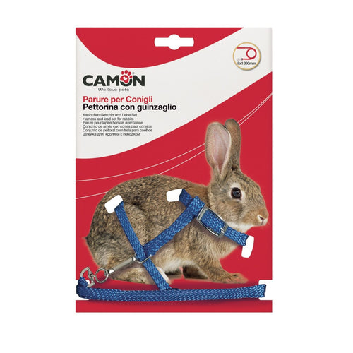 CAMON CLERANCE Ham i vodilica za kunice Basic Rabbit set 8x1200 mm, razne boje