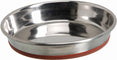 CAMON Durape zdjelica od nehrđajućeg čelika, antislip, za mačke i pse, okrugla