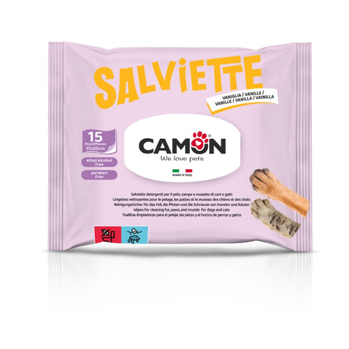 CAMON Higijenske maramice Pocket Vanilija 15kom, 17x20cm