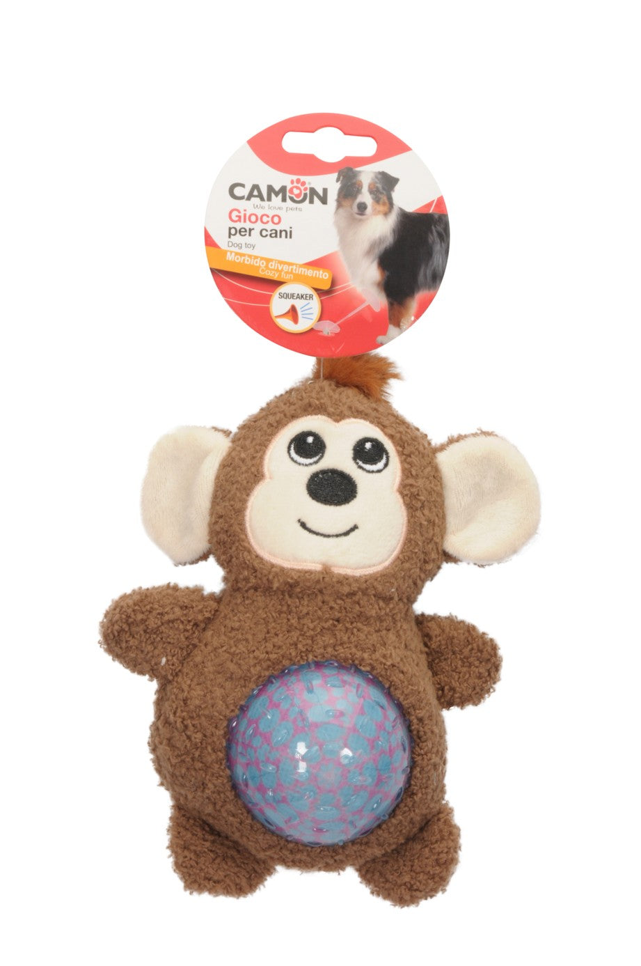 CAMON Igracka za pse Majmun, zvucna, 20cm