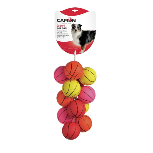 CAMON Jumbo Ball lopta, gumena, 10cm, razne boje
