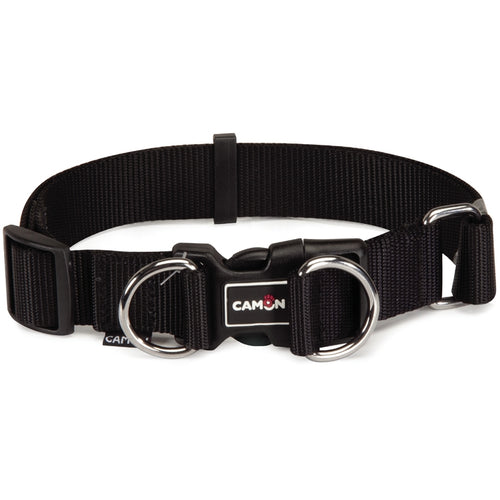 CAMON Ogrlica s dvije karike, duljina 470-710mm, sirina 3mm, crna