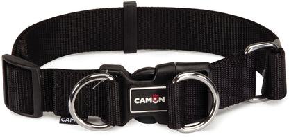 CAMON Ogrlica s dvije karike, duljina 470-710mm, sirina 3mm, crna