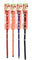 CAMON OUTLET Ogrlica za pse Velvet s ukrasnim kostima 10x320mm, razne boje