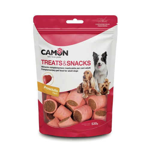 CAMON Rollos Poslastica za pse, keksi sa svinjetinom, 530g