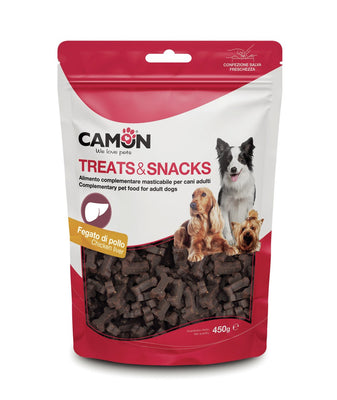 CAMON Snackbox, Poslastice za pse s jetrom, 450g