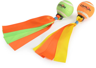 CAMON Teniska loptica, zvucna, 30cm, narancasta ili zelena