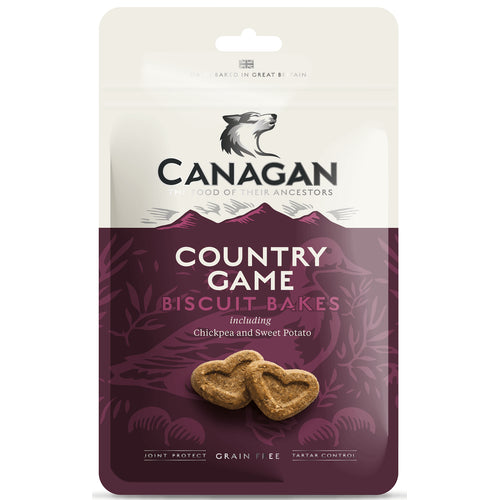 CANAGAN Biscuit Bakes, Country divljac, bez zitarica, 150g 