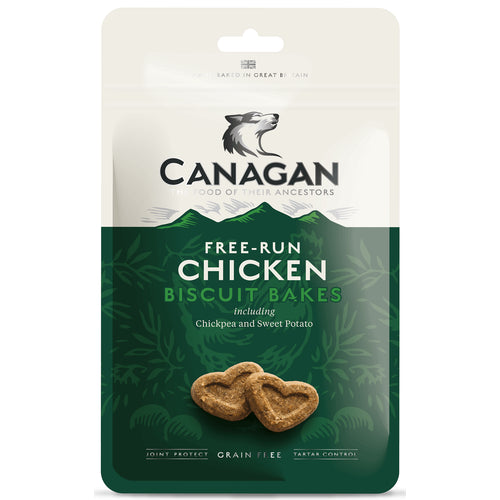 CANAGAN Biscuit Bakes, piletina iz slobodnog uzgoja, bez zitarica, 150g 