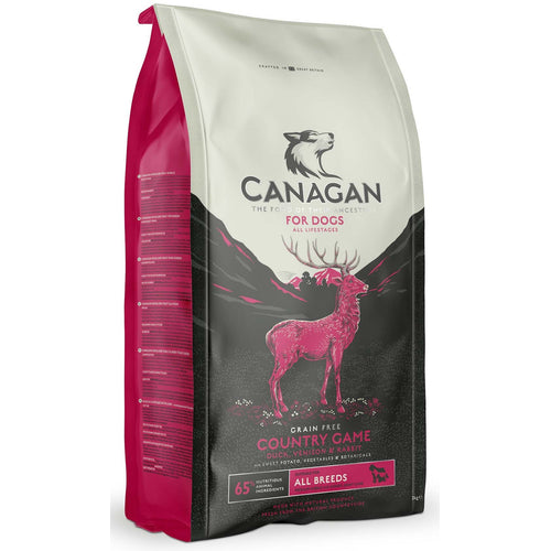 CANAGAN Country divljac, za pse, bez zitarica, 12kg