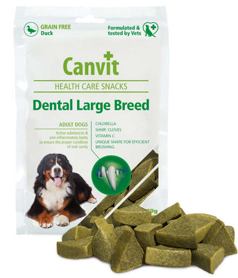 CANVIT Dental L-poslastica za velike pasmine s pacetinom,bez zitarica,250g