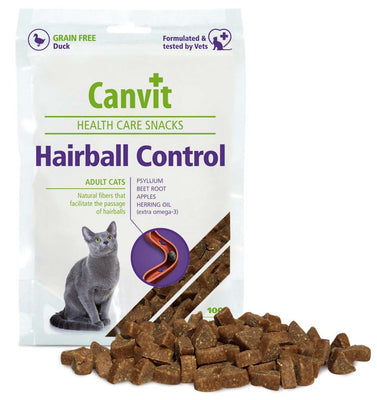 CANVIT Hairball Control  poslastica s pacetinom, bez zitarica, 100g