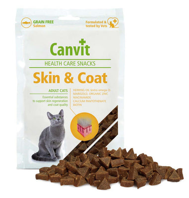 CANVIT Skin & Coat  poslastica s lososom, bez zitarica, 100g