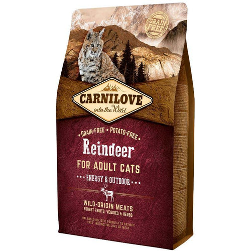 CARNILOVE Energy & Outdoor, Sob, bez zitarica, 2kg