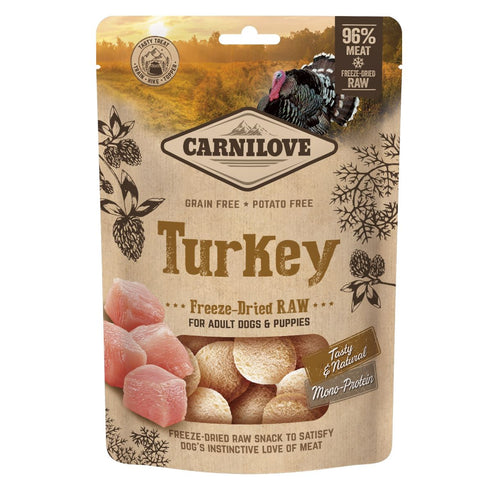 CARNILOVE Freeze-Dried Raw Puretina, liofizirana poslastica za pse. 60g