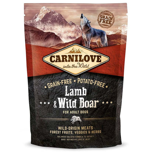 CARNILOVE Janjetina i veprovina, bez zitarica, 1,5kg