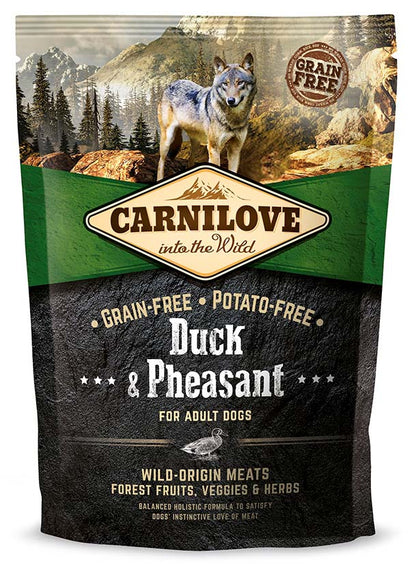 CARNILOVE Pacetina i fazan, bez zitarica, 1,5kg
