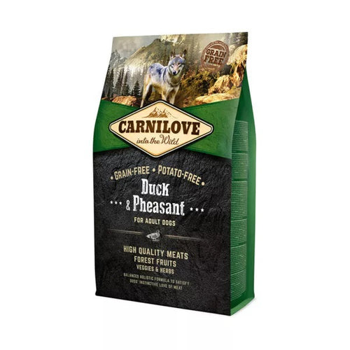 CARNILOVE Pacetina i fazan, bez zitarica, 4kg