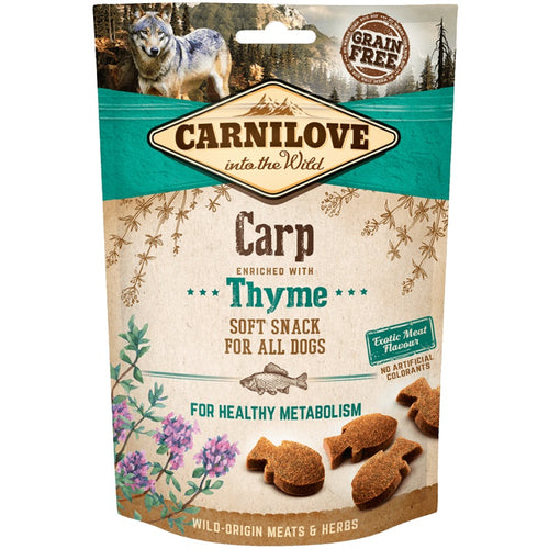 CARNILOVE Soft Snack, saran s timjanom, polumeka poslastica, 200g