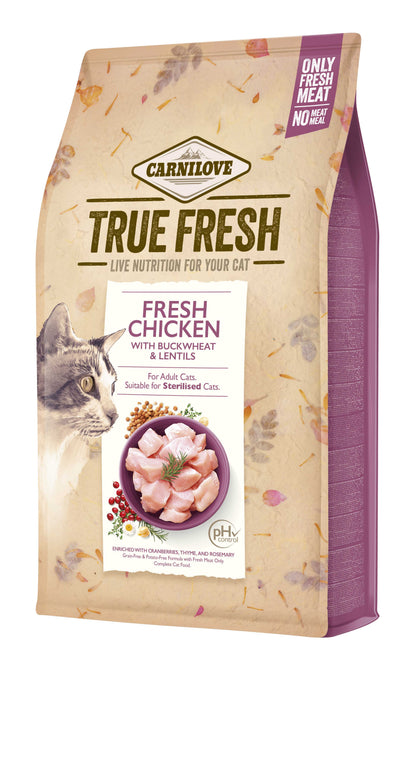 CARNILOVE True Fresh piletina, bez zitarica i krumpira