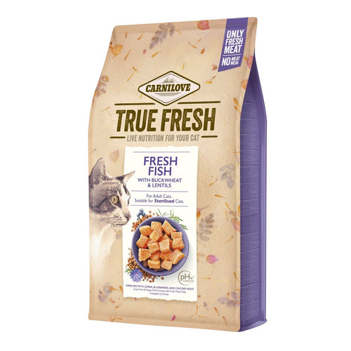 CARNILOVE True Fresh riba, bez zitarica i krumpira, 4,8kg