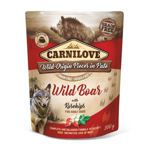 CARNILOVE Wild Origin, pasteta, veprovina sa sipkom, bez zitarica, 300g 