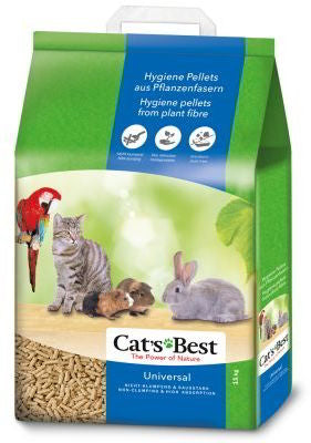 CAT'S BEST Universal, pijesak za macke i male ziv., drv. peleti, upijajuci