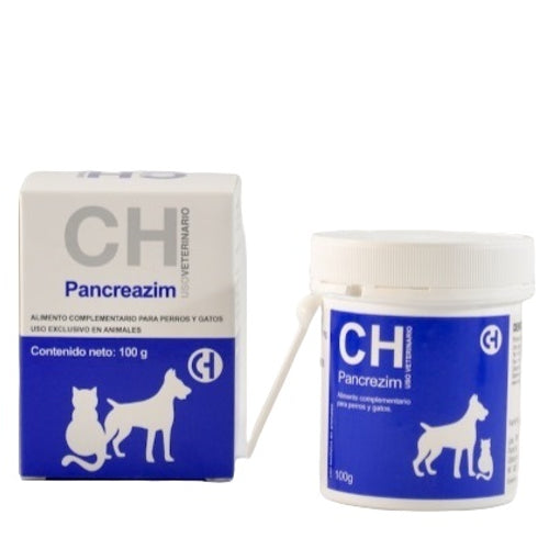 CHEMICAL IBERICA Pancreazim prah za poticanje rada gusterace, psi i macke, 100g
