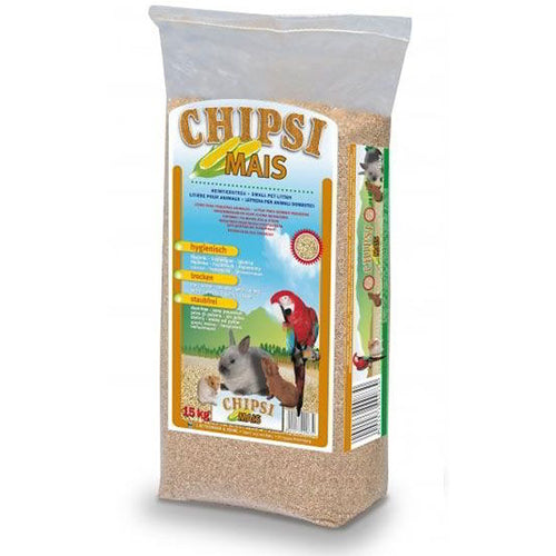 CHIPSI Mais, stelja za glodavce, kukuruzovina, 15kg (33L)