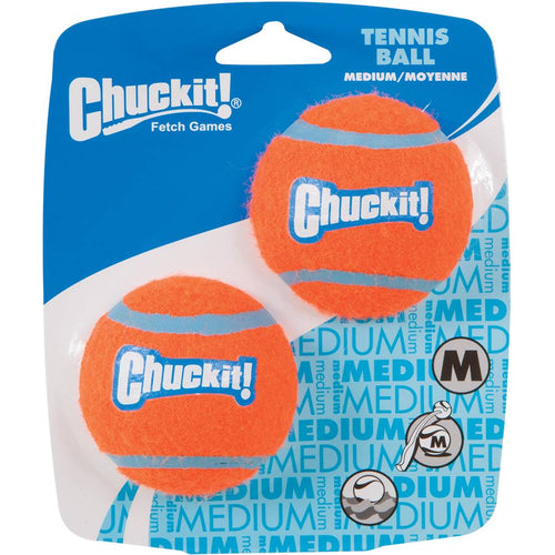 CHUCKIT! Tenis lopta M, 2 komada, plutajuca, 6,5cm
