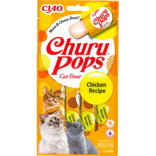 CHURU Pops, socni zele, piletina 4x 15g