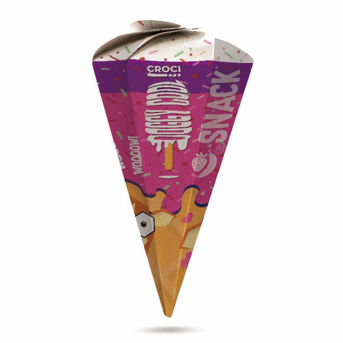 CROCI Sladoled za pse DoggyCool, crveno voce (jagoda i borovnica), 52g