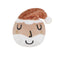 CUPID&COMET Božićna teniska loptica Djed Mraz, plišana, 6,5cm
