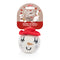 CUPID&COMET Igračka za pse Blagdanska loptica Snowball, guma, 6,5x10cm