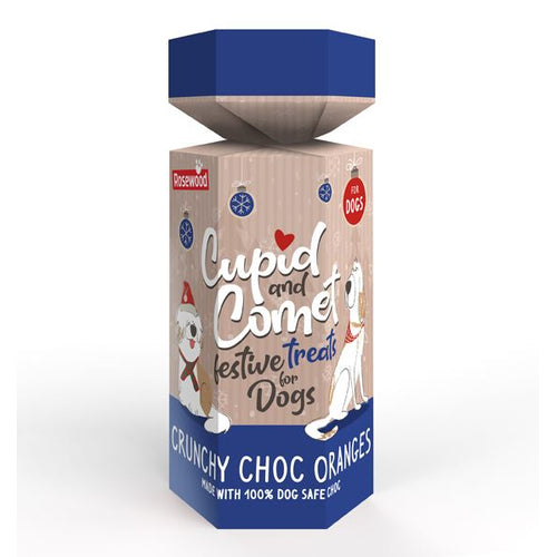 CUPID&COMET OUTLET Cokoladne kuglice za pse, s puretinom i narancom, 100g