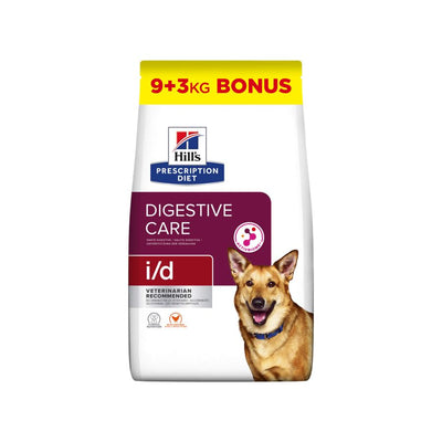 HILL's PD Canine i/d Active Biom Digestive, kod gastroin.poremecaja, 9+3kg BONUS