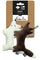 D&D HC Igračka za mačke Raff, plišana lisica, 17x10cm, 2kom