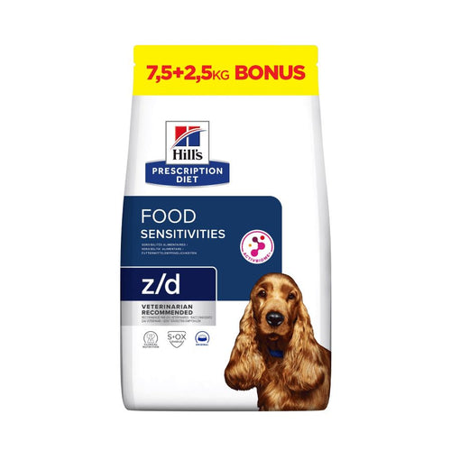 HILL's PD Can. z/d kod intolerancije i dermatoza, 7,5+2,5kg BONUS