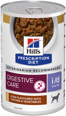 HILL's PD Can Digestive Care  i/d L.F. Stew s piletinom i povrcem 354g 