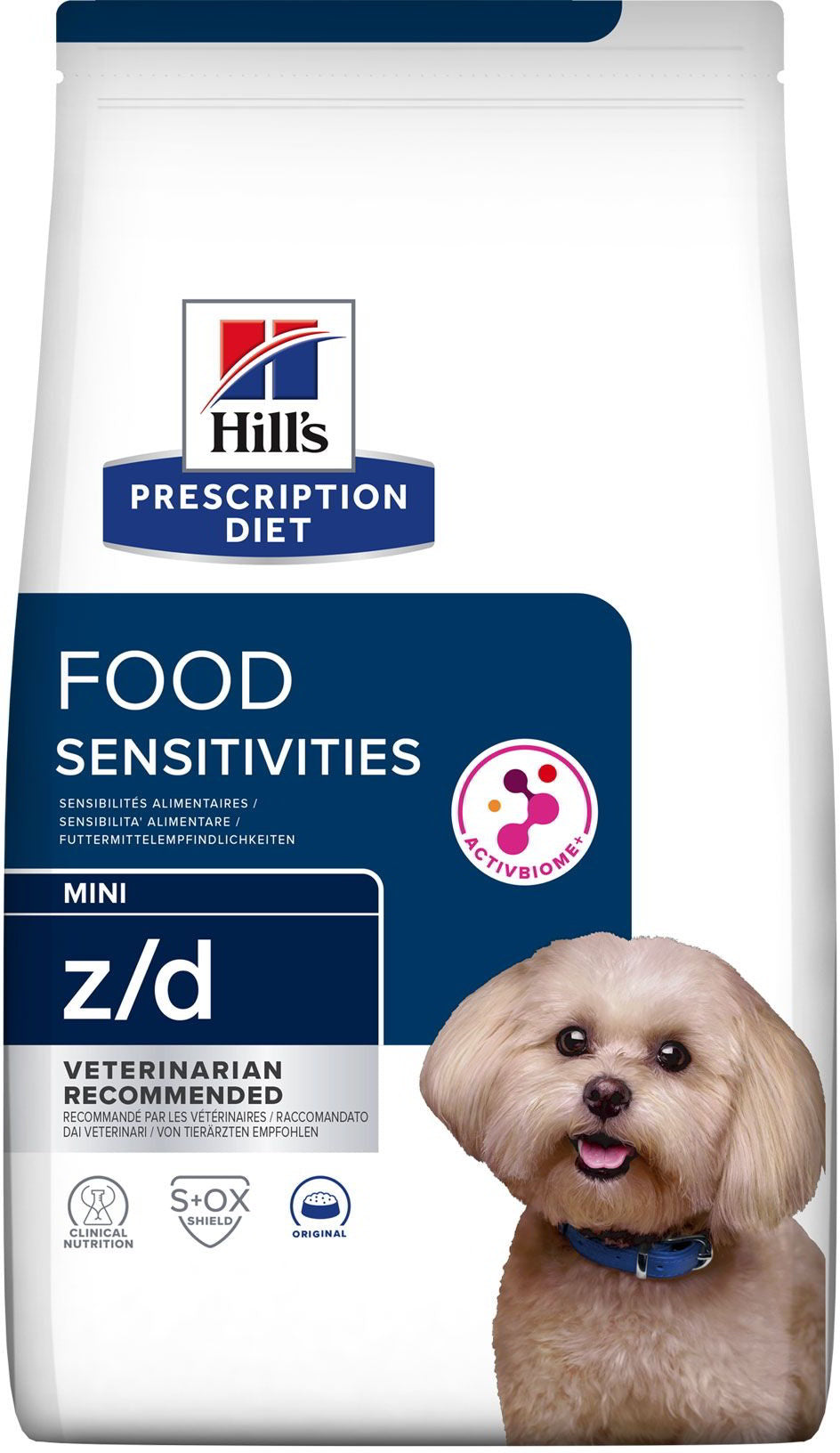 HILL's PD Can z/d Mini Active Biom, kod intolerancije i dermatoza,1kg