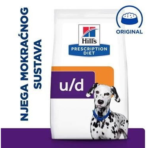 HILL's PD Can u/d Urinary,prevencija oksalata,urata i cistinskih kamenaca, 4kg