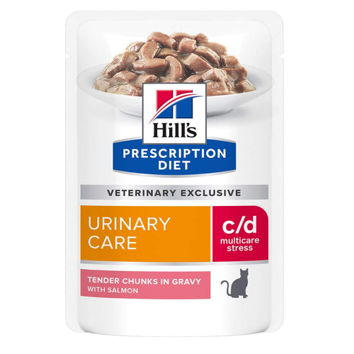 HILL's PD Fel c/d Urinary Stress, s lososom, za sprjecavanje nastanka struvita