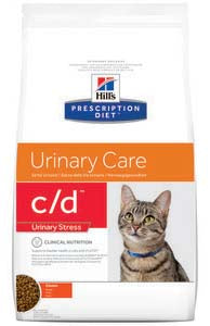 HILL's PD Fel c/d Urinary Stress s piletinom, za sprjecavanje nastanka struvita 