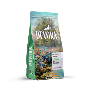 DEVORA KITTEN Svjeza puretina s piletinom i pacetinom, bez zitarica