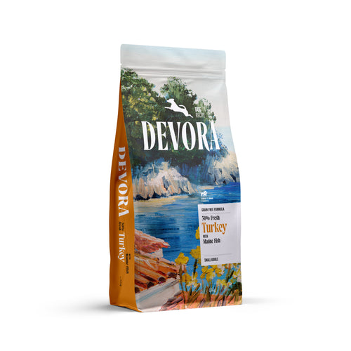 DEVORA STARTER&JUNIOR Puretina s morskom ribom, bez zitarica, 7,5kg