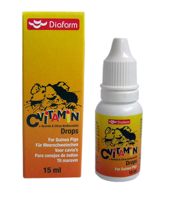 DIAFARM Vitamin C kapi za zamorcice, 15ml