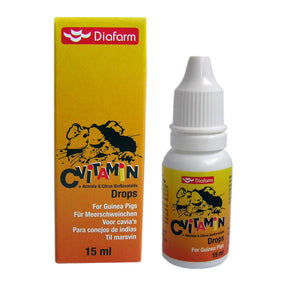 DIAFARM Vitamin C kapi za zamorcice, 15ml